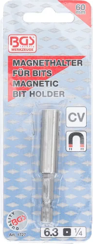 BGS technic Mágneses bit hosszabbító 1/4" 60mm, extra erős (BGS 1727)
