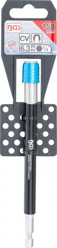 BGS technic Bittartó mágneses rögzítéssel és szabadonfutó vezetőhüvellyel, 1/4”, 150 mm (BGS 1735)