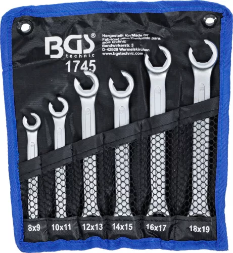 BGS technic 6 részes fékcsőkulcs készlet (BGS 1745)