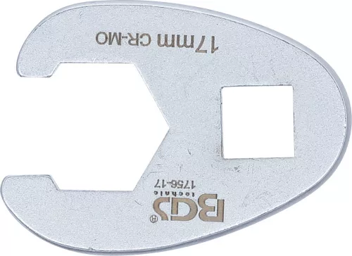 BGS technic 3/8" hollander kulcs fej, 17 mm (BGS 1756-17)