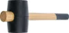 BGS DIY Gumikalapács 500 g, a fej átmérője: 65 mm (BGS 1861)