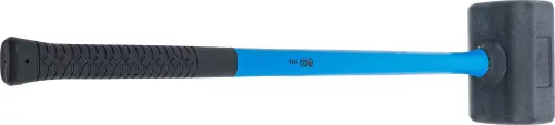 BGS technic Visszaütésmentes kalapács gumicseréhez, 4500 g, 105 mm átmérőjű fej (BGS 1876)