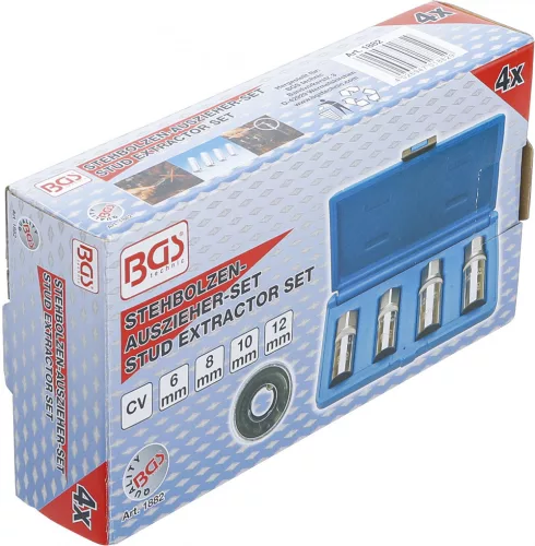 BGS technic 4 részes tőcsavar kiszedő készlet (BGS 1882)