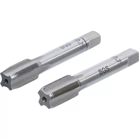   BGS technic 2 részes menetfúró szár készlet, M11x0.75, előfúró és fő menetfúró (BGS 1900-M11X0.75-B)