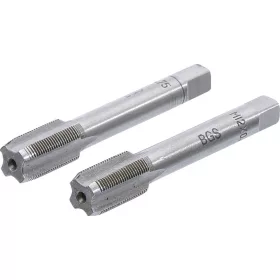   BGS technic 2 részes menetfúró szár készlet, M12x0.75, előfúró és fő menetfúró (BGS 1900-M12X0.75-B)
