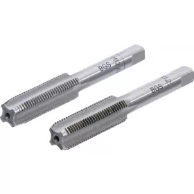   BGS technic 2 részes menetfúró szár készlet, M12x1.25, előfúró és fő menetfúró (BGS 1900-M12X1.25-B)