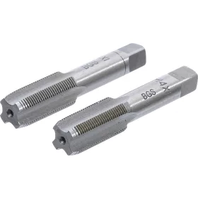   BGS technic 2 részes menetfúró szár készlet, M14x1.0, előfúró és fő menetfúró (BGS 1900-M14X1.0-B)
