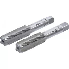   BGS technic 2 részes menetfúró szár készlet, M14x1.25, előfúró és fő menetfúró (BGS 1900-M14X1.25-B)