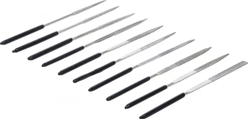 BGS technic Gyémánt reszelő készlet 10 részes 140x3mm (BGS 1920)