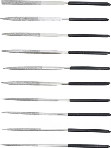 BGS technic Gyémánt reszelő készlet 10 részes 140x3mm (BGS 1920)