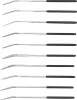 BGS technic Gyémánt reszelő készlet hajlított 10 részes 140x3mm (BGS 1921)