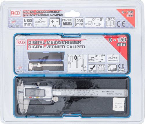 BGS technic Tolómérő digitális 150mm (BGS 1930)