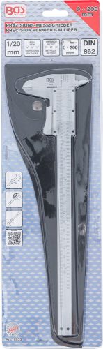 BGS technic Precíziós tolómérő, 0-200mm (BGS 1933)