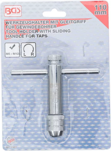 BGS technic Racsnis hajtószár menetfúrókhoz 110mm (M5-M12) (BGS 1981)