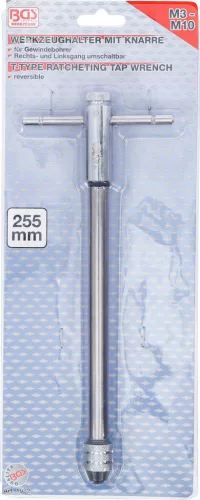 BGS technic Racsnis hajtószár menetfúrókhoz 255mm (M3-M10) (BGS 1982)