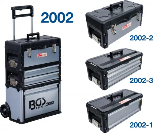 BGS technic Szerelőkocsi felső szerszámkoffer-modul 2 fiókkal, 495 × 230 × 177 mm, BGS 2002-höz (BGS 2002-3)