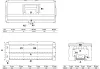 BGS technic Szerelőkocsi felső szerszámkoffer-modul 2 fiókkal, 495 × 230 × 177 mm, BGS 2002-höz (BGS 2002-3)