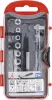 BGS DIY 1/4" bit és dugókulcskészlet | racsnis hajtószárral | 23 darabos (BGS 20123)