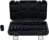 BGS DIY Behajtófej/dugókulcskészlet | 6,3 mm (1/4"), 10 mm (3/8"), 12,5 mm (1/2") | E-profil/T-profil (Torx) | 25 darabos (20124)