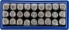 BGS technic Betűbeütő készlet, 3mm (BGS 2030)