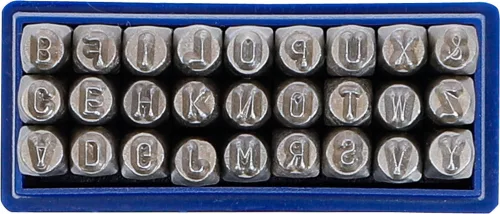 BGS technic Betűbeütő készlet, 3mm (BGS 2030)