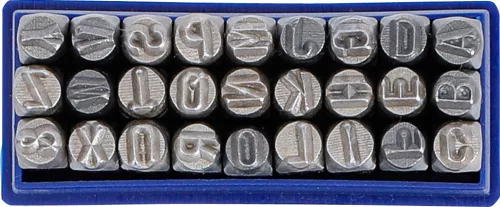 BGS technic Betűbeütő készlet, 5mm (BGS 2032)