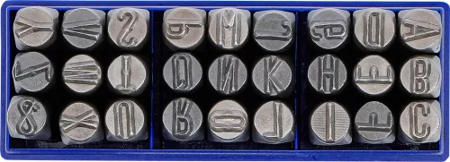 BGS technic Betűbeütő készlet, 10mm (BGS 2035)