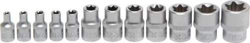 BGS technic 12 részes Torx dugókulcs fej 1/4"-3/8" (BGS 2038)