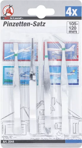 BGS DIY Csipesz készlet 4 részes 105-120 mm (BGS 2044)