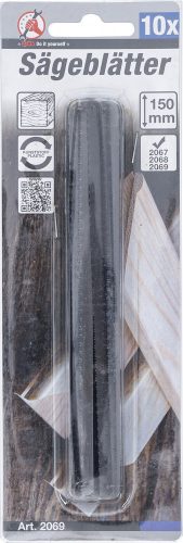 BGS DIY 10 darab fémfűrészlap, 150 mm (BGS 2069)