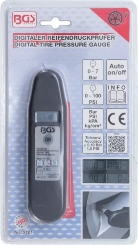 BGS technic Digitális keréknyomás mérő (BGS 2101)