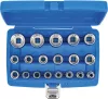 BGS technic 19 részes "Gear Lock" dugókulcs készlet 1/2" (BGS 2152)