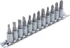 BGS technic 12 részes bitfej készlet, 1/4", PZ, PH, lapos fejek (BGS 2163)