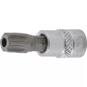   BGS technic 1/4" biztonsági Torx (fúrt) bitfej, T50 (BGS 2165-T50)