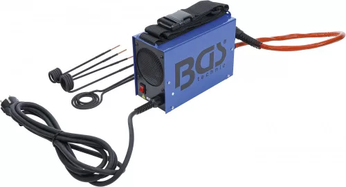 BGS technic Indukciós hevítő készülék 1,5 kW, 230 V, 4 indukciós tekerccsel (BGS 2169)