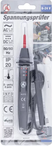 BGS DIY Feszültség ellenőrző, 6-24 V (BGS 2172)