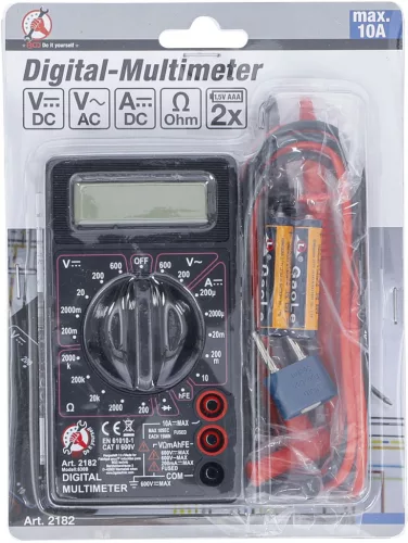 BGS DIY Digitális multiméter (BGS 2182)