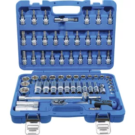   BGS technic 61 részes 3/8" dugókulcs készlet, 6-szögű "Pro Torque" dugókulcsokkal (BGS 2218)