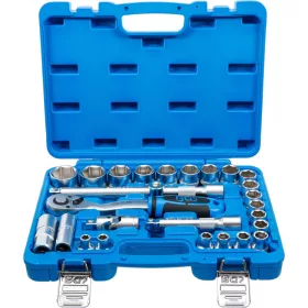   BGS technic 27 részes dugókulcs készlet 1/2" 8-32mm (BGS 2224)