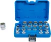 BGS technic Dugókulcsfej készlet tizenkétlapú fejekkel, 1/2”, 8–24 mm, 16 részes (BGS 2226)