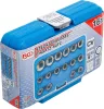 BGS technic Dugókulcsfej készlet tizenkétlapú fejekkel, 1/2”, 8–24 mm, 16 részes (BGS 2226)
