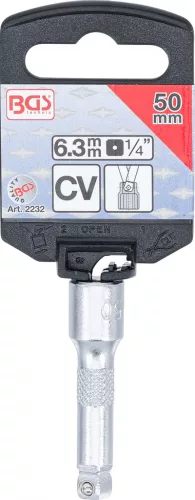 BGS technic 1/4" Billenős hosszabbító szár "Wobble", 50 mm (BGS 2232)