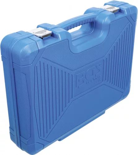 BGS technic Dugókulcs készlet colos hatszög fejekkel, 1/4”–3/8”–1/2”, 192 részes, króm-vanádium acél (BGS 2245)