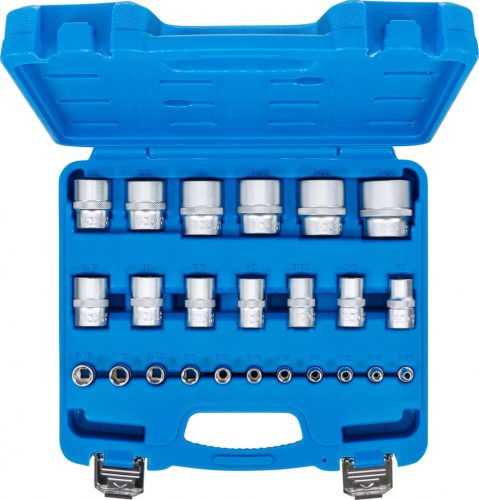 BGS technic 24 részes dugófej készlet, colos méretezés (BGS 2246)