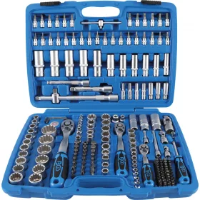   BGS technic 192 részes dugókulcs készlet, "Gear Lock", 1/4" + 3/8" + 1/2" (BGS 2247)
