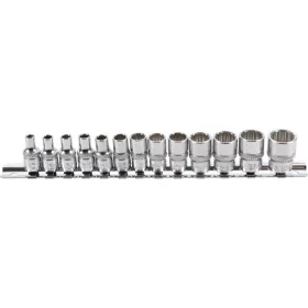   BGS technic Dugókulcsfej készlet tizenkétlapú fejekkel, 1/4”, 4–14 mm, 13 részes (BGS 2269)