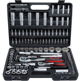   BGS DIY 108 részes dugókulcs készlet, 1/4" + 1/2" (BGS 2287)