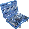 BGS technic Dugókulcs- és bitkészlet Super Lock profillal, 1/4”, 3/8” és 1/2”, 192 részes, CrV acél (BGS 2292)