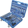 BGS technic Dugókulcs- és bitkészlet Super Lock profillal, 1/4”, 3/8” és 1/2”, 192 részes, CrV acél (BGS 2292)