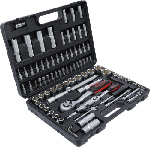 BGS DIY 94 részes dugókulcs készlet, 1/4" + 1/2" (BGS 2296)